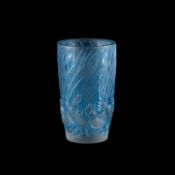 RENÉ LALIQUE (FRENCH, 1860-1945) A 'COQS ET PLUMES' VASE, DESIGNED 1928