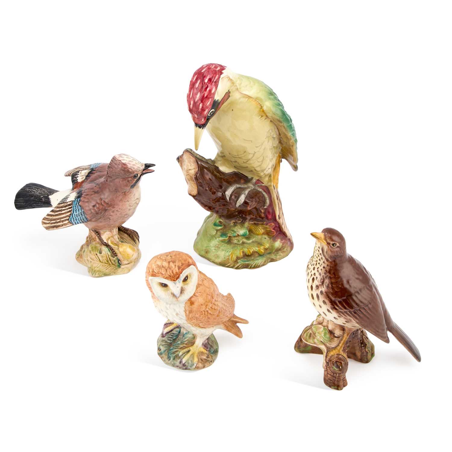 FOUR BESWICK BIRD MODELS