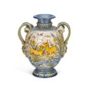 A LARGE CANTAGALLI VASE CIRCA 1900