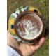 CARLO MANZONI (1855-1910) AN ARTS AND CRAFTS POTTERY BOTTLE VASE - Image 6 of 10