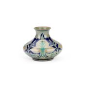 WILLIAM S. MYCOCK FOR PILKINGTON ROYAL LANCASTRIAN A LUSTRE-GLAZED SQUAT VASE, DATED 1925