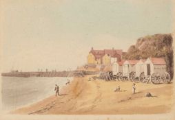 ATTRIBUTED TO SIR STEPHEN GLYNNE (19TH CENTURY) BRIDLINGTON QUAY