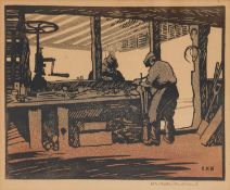 ERIC HESKETH HUBBARD (1892-1957) THE WORKSHOP