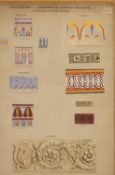 BUCKINGHAM (19TH/20TH CENTURY) ILLUSTRATIONS OF THE ORNAMENTATION OF CONTINUOUS BORDERING IN VARIOUS