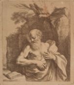 FRANCESCO BARTOLOZZI AFTER GIOVANNI FRANCESCO BARBIERI MALE SAINT