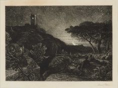 SAMUEL PALMER (1805-1881) THE LONELY TOWER