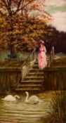 JOSEPH EDWARD HOMERVILLE HAGUE (1856-1939) A QUIET MOMENT