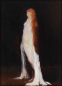 ATTRIBUTED TO ROBERT HENRI (AMERICAN 1865-1929) STUDY OF A RED HEADED NUDE