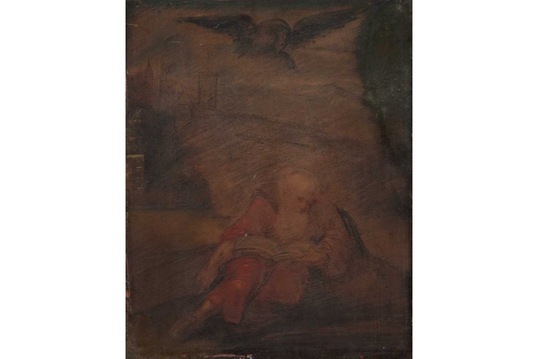 17TH/18TH CENTURY DUTCH SCHOOL A SAINT - Image 1 of 2
