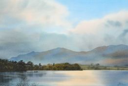 JIM RIDOUT (BORN 1946) GOWBARROW BAY, ULLSWATER