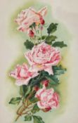 FRED BAKER (MODERN) STILL LIFE OF ROSES