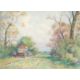 JRS PARK (19TH/20TH CENTURY) CARAVAN ON A COUNTRY TRACK - Image 1 of 3
