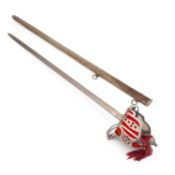 A SERGEANT'S SCOTTISH BASKET HILT SWORD