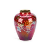 WILLIAM S. MYCOCK FOR PILKINGTON ROYAL LANCASTRIAN A LUSTRE-GLAZED VASE, DATED 1929
