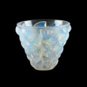 RENÉ LALIQUE (FRENCH, 1860-1945), A 'MOISSAC' VASE DESIGNED 1927