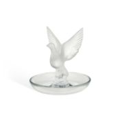 A LALIQUE 'DOVE' CENDRIER