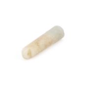 A CHINESE JADE HAT PLUME HOLDER