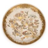 A JAPANESE SATSUMA DISH MEIJI PERIOD (1868–1912)