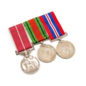 A SECOND WORLD WAR MILITARY BRITISH EMPIRE MEDAL GROUP, FEMALE RECIPIENT