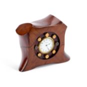 AN INTERESTING MANTEL CLOCK SIGNED WILSON & GILL, 139 & 141, REGENT ST