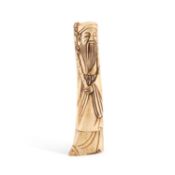 A CHINESE BONE CARVING