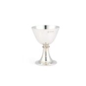 AN ARTS AND CRAFTS SILVER GOBLET