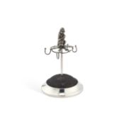 AN EDWARDIAN NOVELTY HATPIN STAND