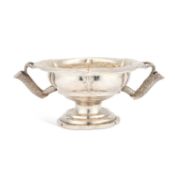 A 19TH CENTURY RUSSIAN SILVER BOWL
