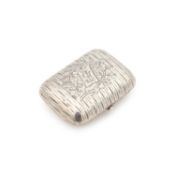 A LATE 19TH CENTURY RUSSIAN SILVER PURSE
