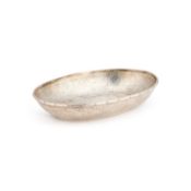 A CHINESE SILVER DISH
