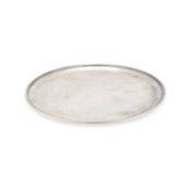 A RUSSIAN SILVER SALVER