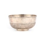 A LATE 19TH CENTURY CHINESE SILVER BOWL