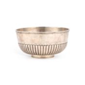 A LATE 19TH CENTURY CHINESE SILVER BOWL