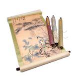 CHINESE SCHOOL FOUR SCROLLS