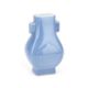 A CHINESE MONOCHROME-GLAZED PORCELAIN VASE - Image 1 of 9
