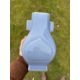 A CHINESE MONOCHROME-GLAZED PORCELAIN VASE - Image 5 of 9