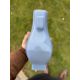 A CHINESE MONOCHROME-GLAZED PORCELAIN VASE - Image 7 of 9
