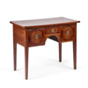 AN EARLY 19TH CENTURY MAHOGANY DRESSING TABLE