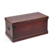 A VICTORIAN PINE TRUNK