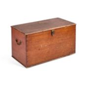 A LATE VICTORIAN PINE TRUNK