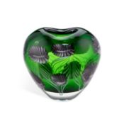 ANZOLA FUGA FOR AVEM A MURANO GLASS VASE, PROBABLY EXECUTED BY LUCIANO FERRO