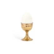 ANTHONY GORDON ELSON (BORN 1935), AN ELIZABETH II SILVER-GILT AND ENAMEL SURPRISE EGG