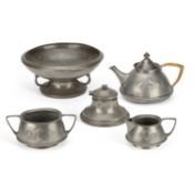 A GROUP OF LIBERTY & CO TUDRIC PEWTER