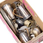 A COLLECTION OF SILVER-PLATE