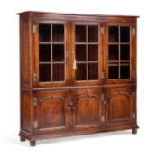 A TITCHMARSH & GOODWIN OAK BOOKCASE