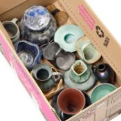A GROUP OF ART POTTERY
