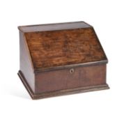 AN 18TH CENTURY OAK TABLE DESK