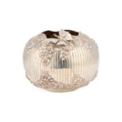 A 20TH CENTURY SILVER VASE