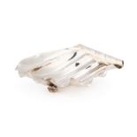 A 20TH CENTURY ITALIAN SILVER DISH
