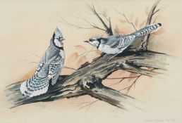 LEONARD H. PINDER (1926-2022) AMERICAN BLUE JAYS